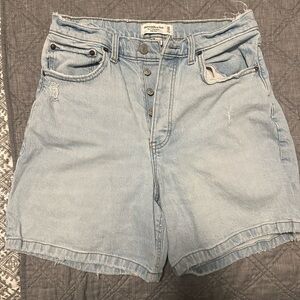 Abercrombie and Fitch Curve Love Dad Shorts - size 10